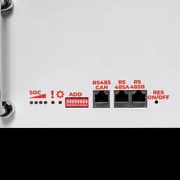 Акумулятор LP LiFePO4 51,2V - 100 Ah (5120Wh) (BMS SP 100A/50А) RM RS485/CAN LCD WH - мініатюра 4