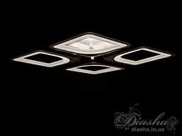 Люстри світлодіодні Diasha S8060/4BK LED 3color dimmer - мініатюра 7