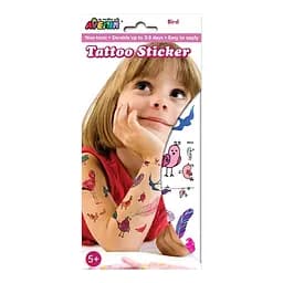 Набір наклейок для тіла Avenir Сови і пір'я (69582)