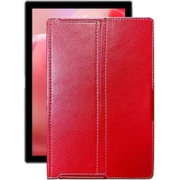 Чехол StatusCASE из экокожи для планшета Blackview Tab 9 2021 Красный