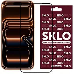 Защитное стекло SKLO 3D для Apple iPhone 17 Pro (6.3)