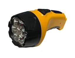 Ліхтар переносний великий з ручкою з АКБ, вилка 220 V (9007A)