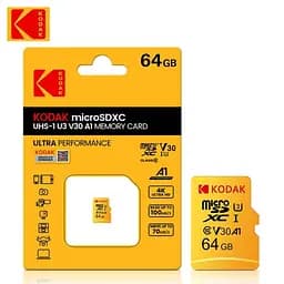 Картка пам'яті micro SD Kodak 64Gb U3, A1 class 10, UHS-I High Speed - мініатюра 6
