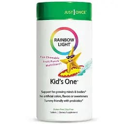 Мультивітаміни для дітей Rainbow Light 50 жувальних таблеток