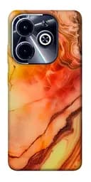 Чохол Demsky Червоний корал мармур для Infinix Hot 40i