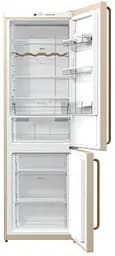 Холодильник Gorenje NRK611CLI комбі 185 см 325 л А+ NoFrost Plus FreshZone слонова кістка (NRK611CLI) - мініатюра 2