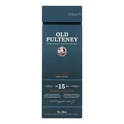 Віскі Old Pulteney 15 yo, подарункова кробка, 46%, 0,7 л - мініатюра 4