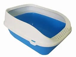 Туалет для кошек с рамкой MPS BETA PLUS MINI BLUE 43 x 31 x 16 см