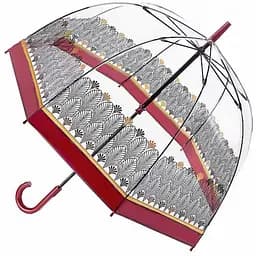 Жіноча парасолька-палиця механічна Fulton 84 см червона