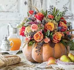 Набор для творчества алмазная картина Осенняя композиция Strateg HEE13818, 30x30 см