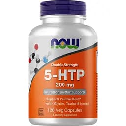Аминокислота Now 5-HTP 200 мг 120 вегакапсул