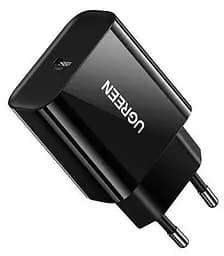 Сетевое зарядное устройство для Ugreen CD137 20 W Type-C PD Charger Black (10191)