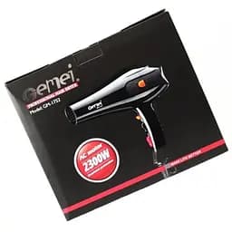 Фен для волосся Gemei Gm-1752 2300 Вт  - мініатюра 8