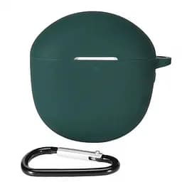 Чохол-накладка DK Silicone Candy Friendly з карабіном для Realme Buds Air 2 (011383) (green) - мініатюра 2