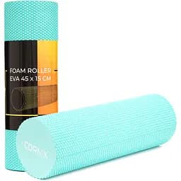 Масажний ролик Cornix EVA+ 45 x 15 см (валик, ролер) XR-0305 Mint