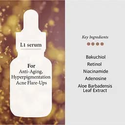 Сироватка для обличчя Cos De BAHA L1 Bakuchiol & Retinol Serum 30 мл - мініатюра 4