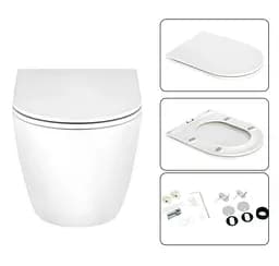 Набір Q-tap Nest 4 в 1 підвісний унітаз Scorpio Ultra Quiet 520x365x365 + комплект інсталяції QT1433053EUQW45163 - мініатюра 6