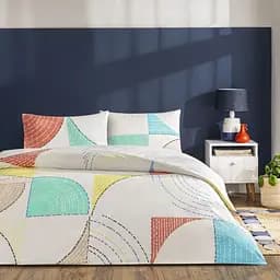 Постільна білизна Luvina Turqoise Ранфорс / простирадло на резинці Tac pbe0051615