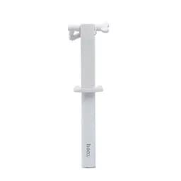 Селфі монопод Hoco K5 дротовий тримач Selphie stick білий - мініатюра 3