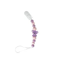 Цепочка для пустышки "Коала" MGZ-0521(Violet) силиконовая