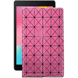 Чохол StatusCASE з екошкіри для планшету Samsung Galaxy Tab A8.0 2019 (T290) Рожевий ромб