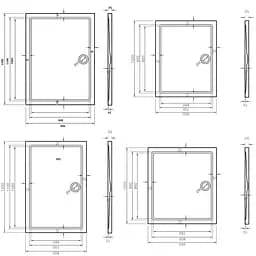 Душовий піддон Ravak Gigant-100x80 LA білий XA01A401210 - мініатюра 4
