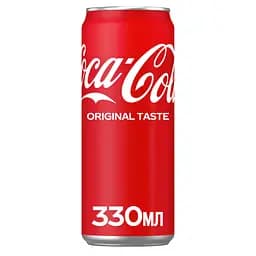 Напиток Coca-Cola Original Taste сильногазированный 0.33 л (2500)