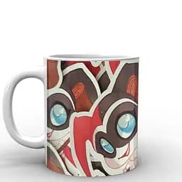 Кухоль GeekLand Загін Самогубців Suicide Squad Harley Quinn Geeky Sticker SS.02.041 330 мл білий - мініатюра 2