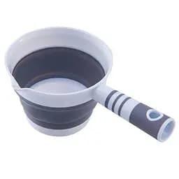 Ківш складаний MBM My Home KP-77 1.3 л, біло-сірий (KP-77 WHITE/GRAY)