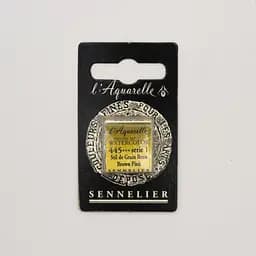 Акварельна фарба Sennelier, полукювета, S1, Коричнево-рожевий (Brown Pink)