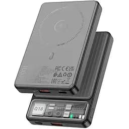 Внешний аккумулятор магнитный Hoco Q18 Tourer power bank with magnetic fast charging 10000mAh