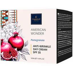 Дневной антивозрастный крем с гранатом SPF35 Famirel American Wonder 50мл