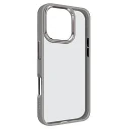 Чехол для Apple iPhone 16 Pro, UNIT2, серый, ударопрочный, прозрачный противоударный чехол-накладка из TPU и поликарбоната (PC), с защитными бортиками, защита всего корпуса от ударов и царапин, ArmorStandart (ARM78772)