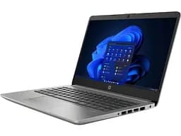 Ноутбук HP 240-G9 14' FHD IPS AG, Intel i7-1255U, 16GB, F512GB, UMA, DOS, сріблястий (6S6U4EA) - мініатюра 2