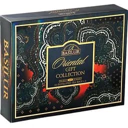 Чай чорний Basilur Східна колекція Подарункова коробка 60 саше
