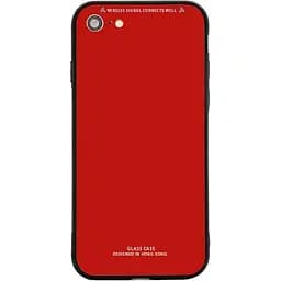 Чохол-накладка Toto Pure Glass Case Apple iPhone 7/8/SE 2020 Red