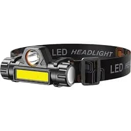 Фонарь налобный Police PL-142-1 LED аккумуляторный 2 режима работы