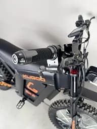Пітбайк KUGOO Wish 01 MAX BLACK EDITION 52V 2000W 35Ah | Чорний | з підсиленою рамою, гідравлічними гальмами та пневматичним амортизатором - мініатюра 5