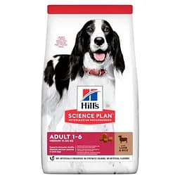 Сухий корм для собак середніх порід з м'ясом ягняти та рисом Hills SP Canine Adult Advanced Fitness 14 кг 604357