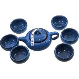 Сервіз керамічний 6 чашок + чайник (27х21х7 см)