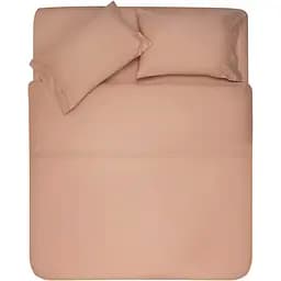 Простыня Ardesto Mix & Match сатин 240x260 см бежевая (ART2426FSI)