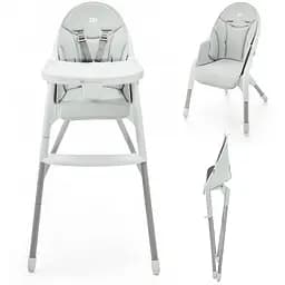 Стільчик для годування Kinderkraft Dinnly Grey (KHDINN00LGR0000) - мініатюра 6