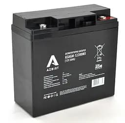 Аккумуляторная батарея Super AGM AZBIST ASAGM12200M5 12V 20Ah - мініатюра 1