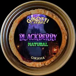 Крафтове печиво вершкове Gisotti "Ожинове" натуральне 330 г