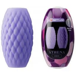 Мастурбатор Pretty Love Athena Eros 7.6 см фіолетовий