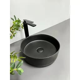 Умивальник VBI Prato black matt накладний VBI-011401, Чорний