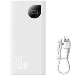 Повербанк Baseus Adaman2 20000 mAh 30WWhite (PPAD050002) - мініатюра 3