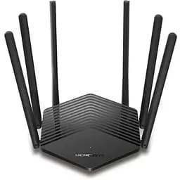 Роутер Mercusys MR50G Wi-Fi 802.11b/g/n/a 1900Mb 2 LAN 10/100/1000Mb режим точки доступа быстрая настройка безопасности