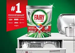Набір капсули для посудомийних машин Fairy Platinum Plus Все в 1, 114 шт. - мініатюра 2