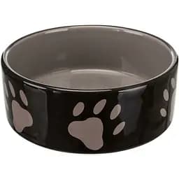 Миска Trixie для собак керамічна 1.4 л коричнева (34533)